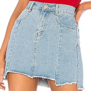 Denim skirt